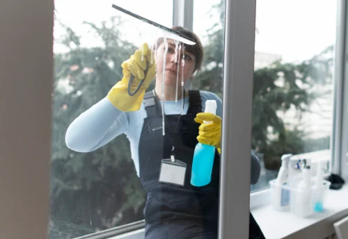 Nettoyage de vitres intérieures et extérieures à la Chapelle-aux-Filtzméens
